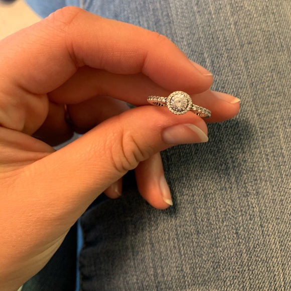 PANDORA Ring Classic Beauty Sterling Silver - Picture 1 of 2